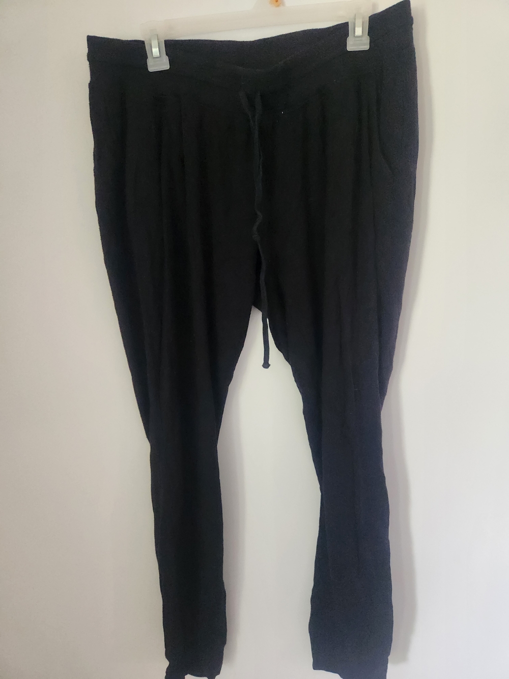 Motherhood Black Drawstring Lounge Pants Size L